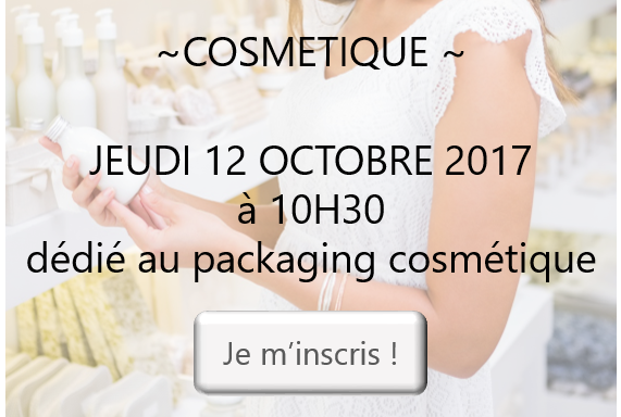 Webinar cosmétique, gestion de la chaine graphique